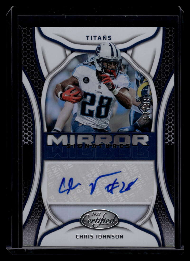 SOLD 121489 2022 Certified Mirror Signatures 7 Chris Johnson Auto 93/99