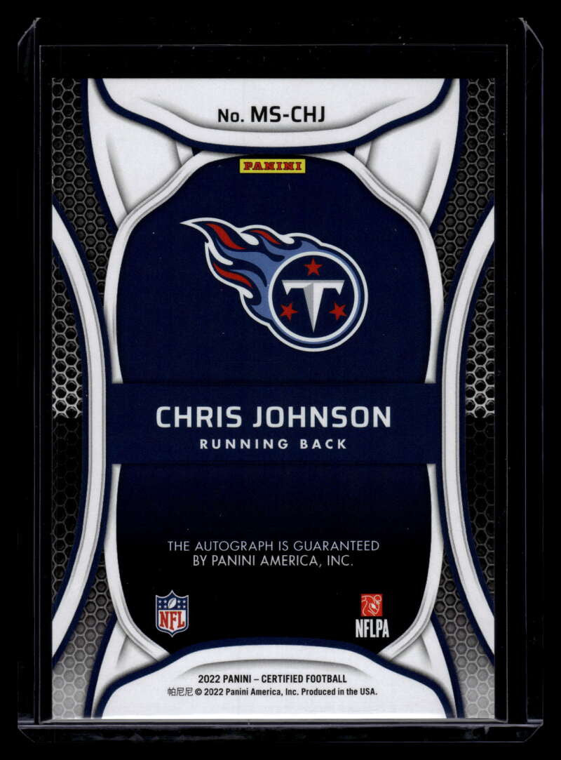 SOLD 121489 2022 Certified Mirror Signatures 7 Chris Johnson Auto 93/99