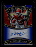2020 Select Signatures Prizm Blue 91 Mecole Hardman Jr. Auto 72/99