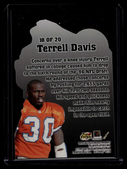 1997 E-X2000 Fleet of Foot 18 Terrell Davis