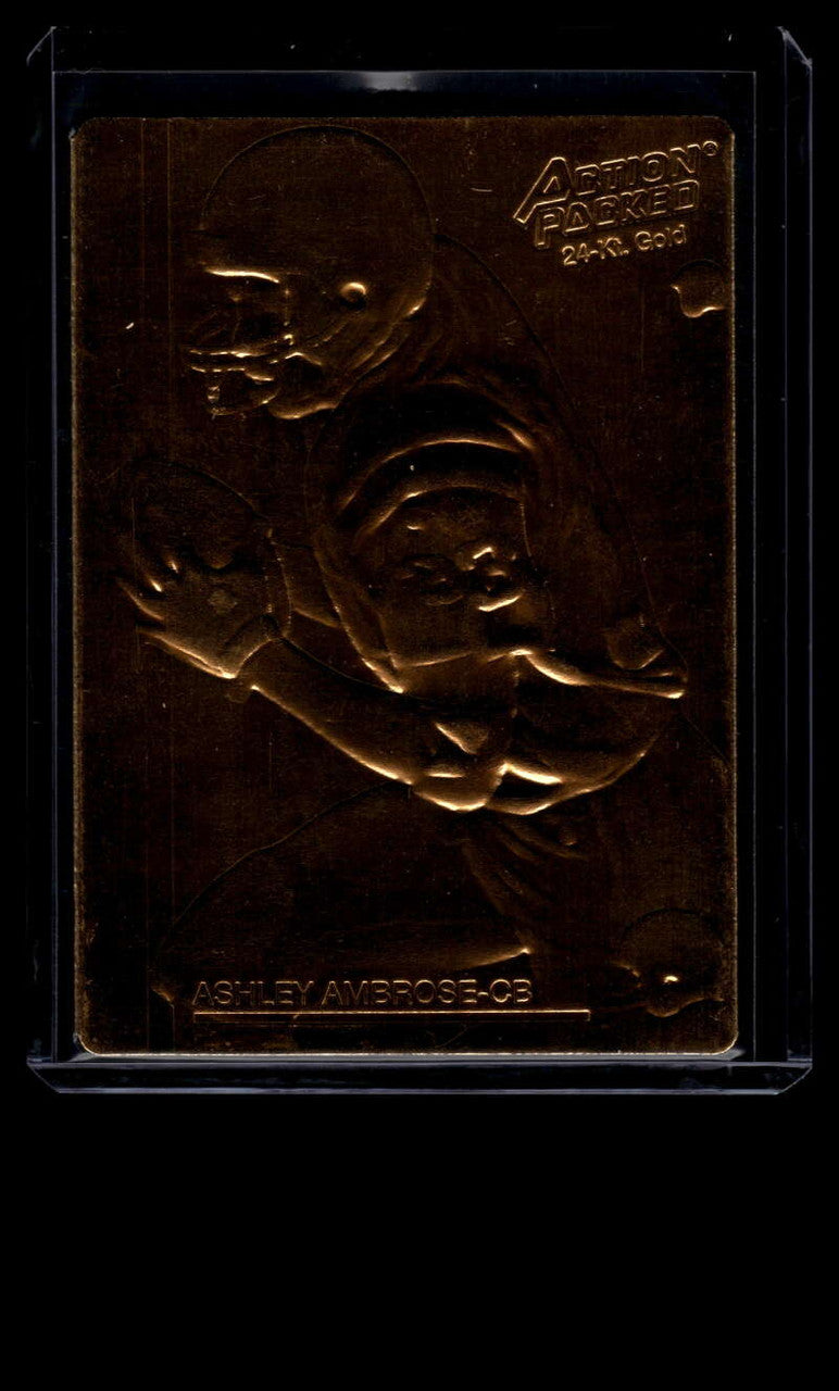 1992 Action Packed Rookie Update Mint Parallel 37 Ashley Ambrose Rookie 136/250