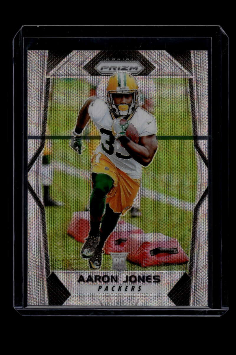 2017 Panini Prizm Prizms Blue Wave Refractor 288 Aaron Jones Rookie 86/149