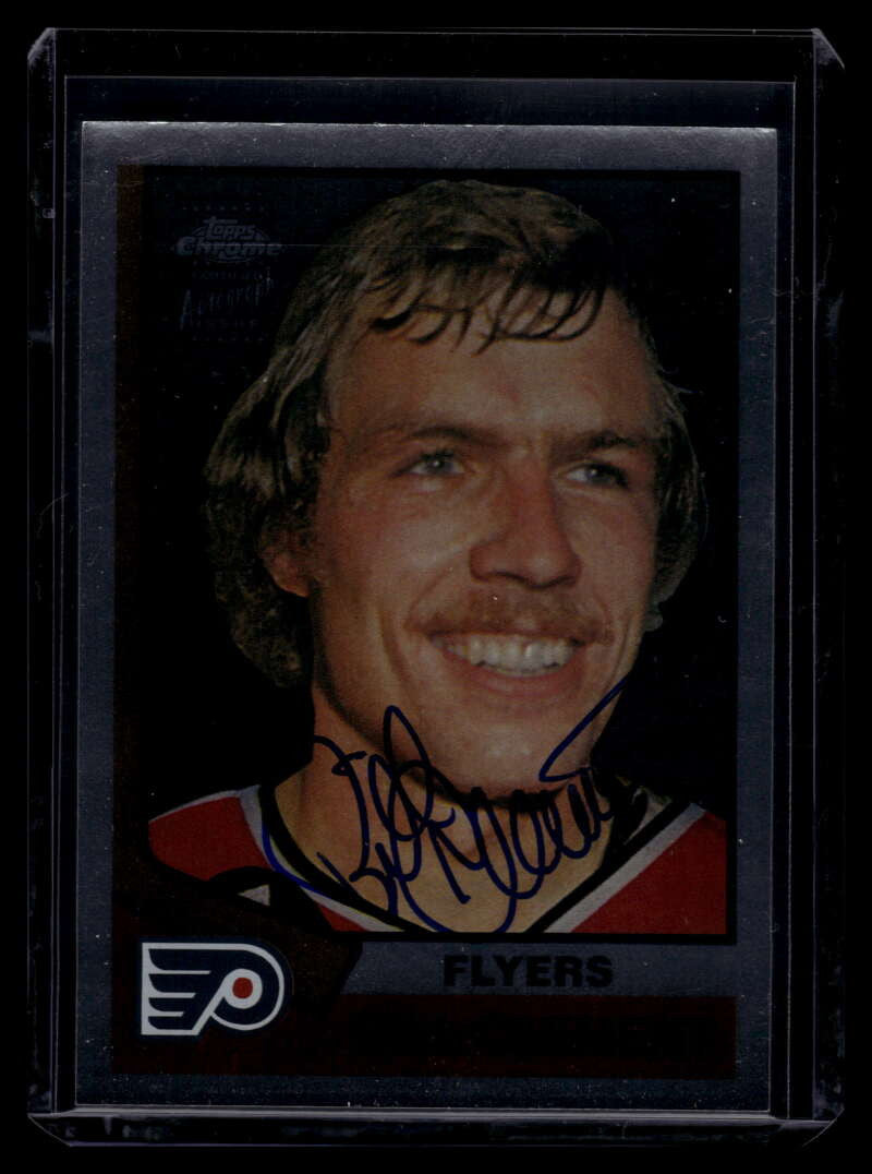 2001-02 Topps Chrome Reprint Autographs 6 Bill Clement Auto 96/200