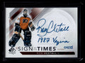 DELETE 121688 2017-18 SP Authentic Sign of the Times Inscribed Ron Hextall Vezina Auto 4/25