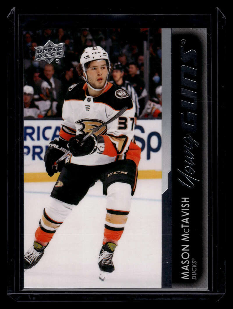 DELETE 121707 2021-22 Upper Deck 451 Mason McTavish Rookie YG Young Guns