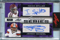 2022 Leaf Signature Series ssd27 Manziel Isaiah Spiller Rookie Dual Auto 1/1