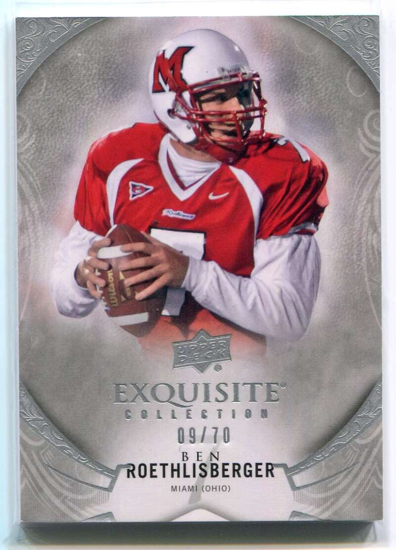 2013 Exquisite Collection 25 Ben Roethlisberger 9/70