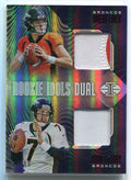 2019 Panini Illusions Rookie Idols Red 4 Drew Lock John Elway Dual Patch 24/50