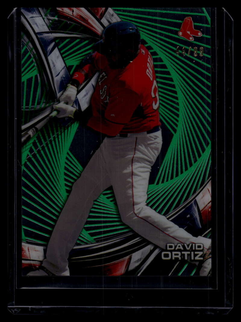 2016 Topps High Tek Green Rainbow HTDO David Ortiz 44/99