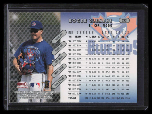 1997 Donruss Silver Press Proofs 273 Roger Clemens /2000