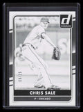 2016 Donruss Test Proof Black 108 Chris Sale 9/25