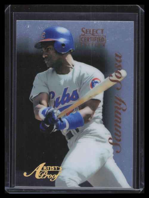 1996 Select Certified Artist's Proofs 59 Sammy Sosa /500