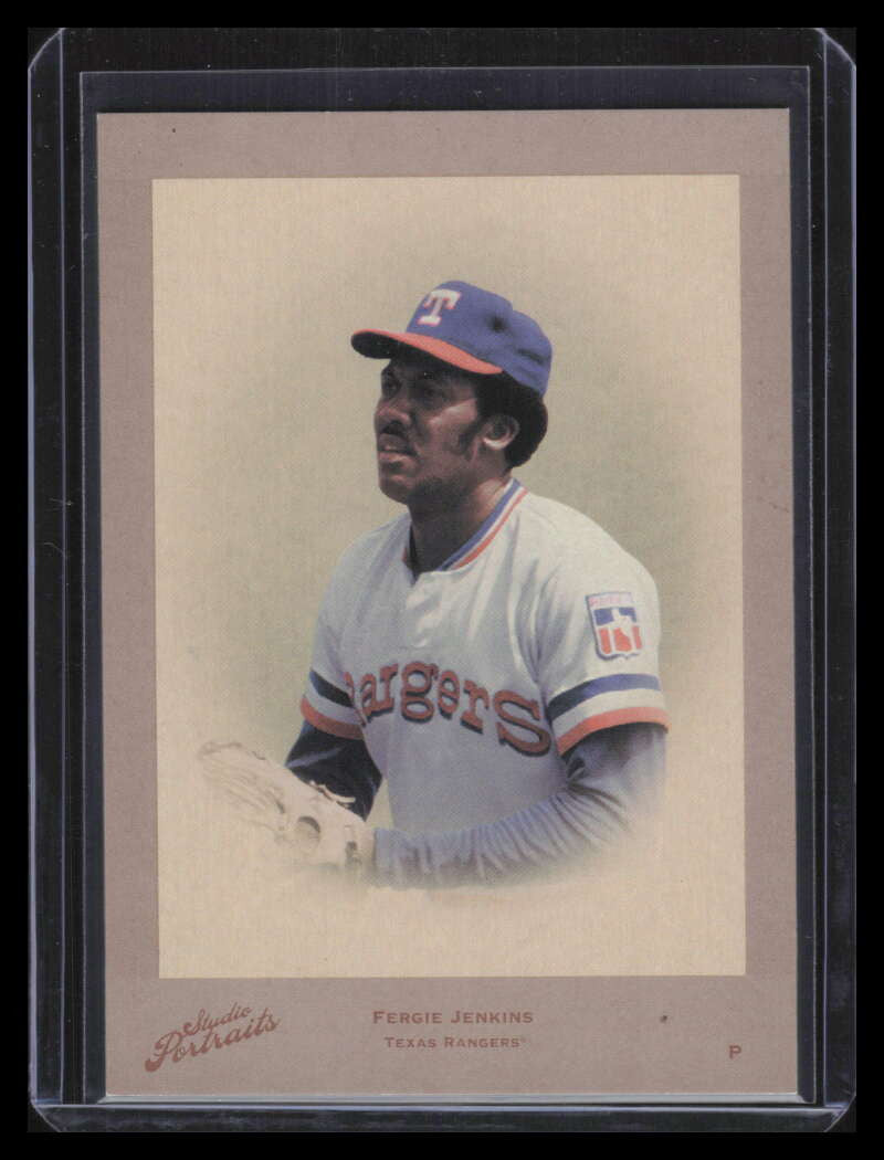 2005 Studio Portraits Estrellas Sepia 58 Fergie Jenkins 6/15