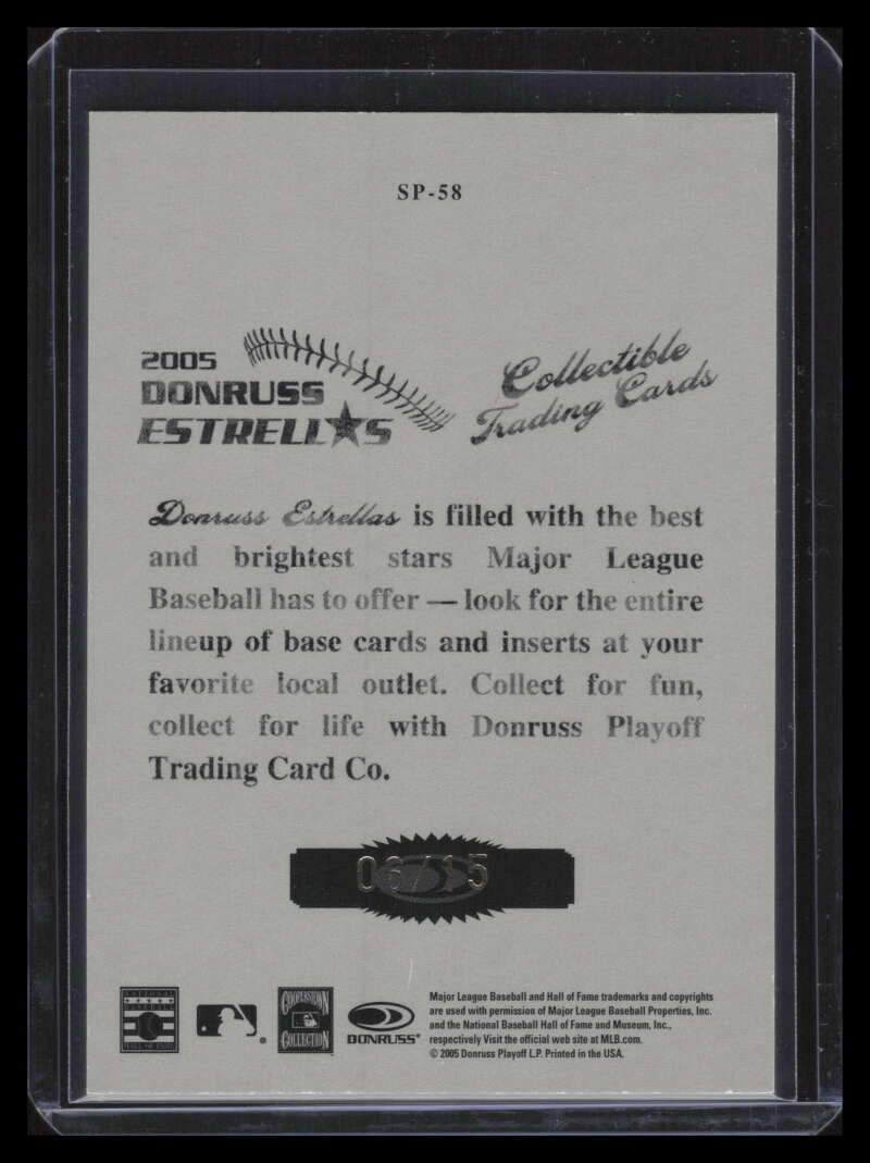 2005 Studio Portraits Estrellas Sepia 58 Fergie Jenkins 6/15
