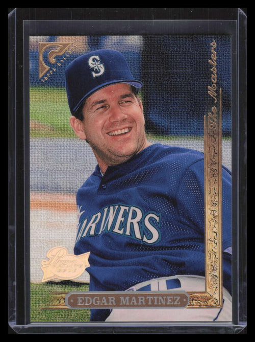 1996 Topps Gallery Players Private Issue 158 Edgar Martinez 221/599