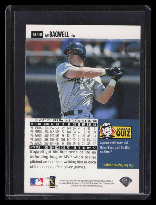 1996 Upper Deck Folz Minis 18 Jeff Bagwell