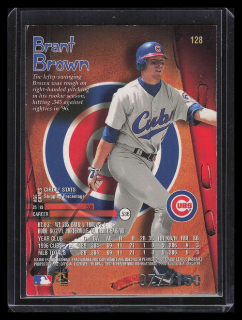 1997 Circa Rave 128 Brant Brown 77/150