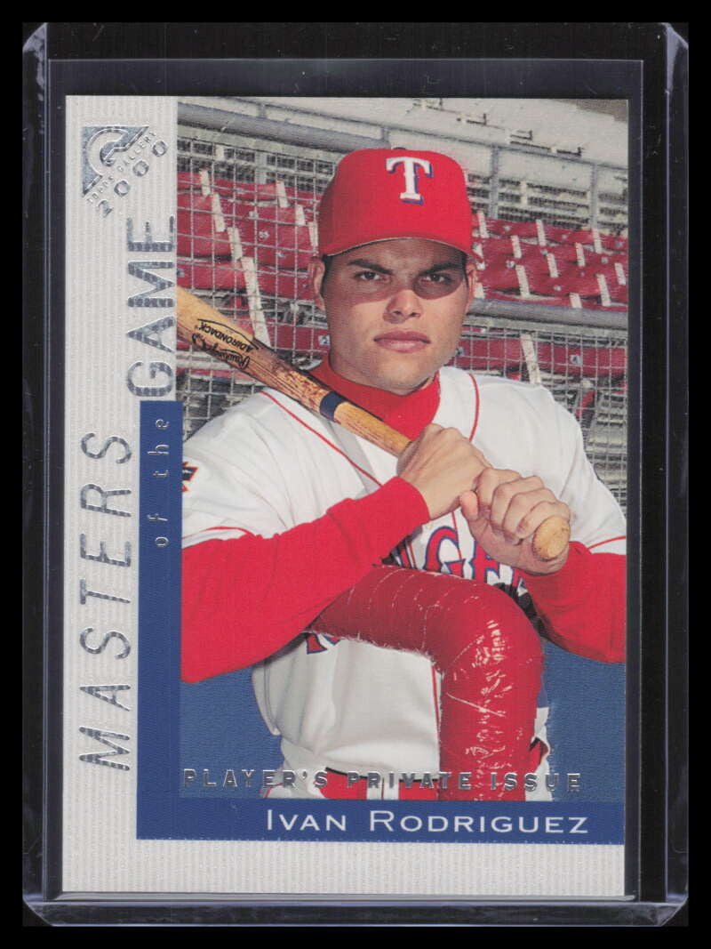 2000 Topps Gallery Player's Private Issue 115 Ivan Rodriguez MAS 231/250 Master