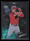 2021 Topps Chrome Black Green Atomic Refractor 61 Joey Votto 74/99