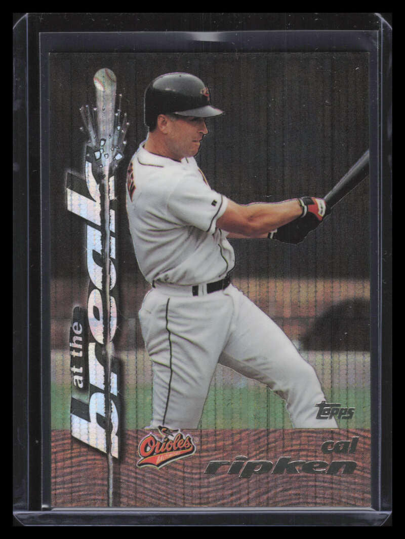 1995 Topps Traded Power Boosters 5 Cal Ripken Jr. At The Break