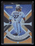 2021 Panini Prizm Illumination Prizms Neon Orange 5 Vladimir Guerrero Jr. 9/100