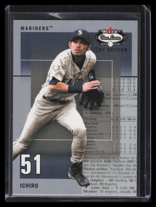 2003 Fleer Box Score First Edition 71 Ichiro Suzuki 130/150