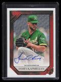 2021 Topps Gallery Autographs Orange RAJKA James Kaprielian Rookie Auto 16/25