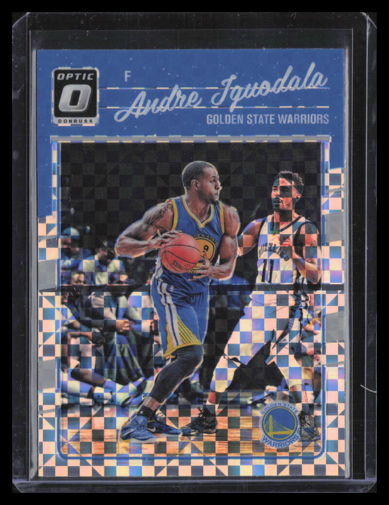 2016-17 Donruss Optic Checkerboard Refractor 139 Andre Iguodala