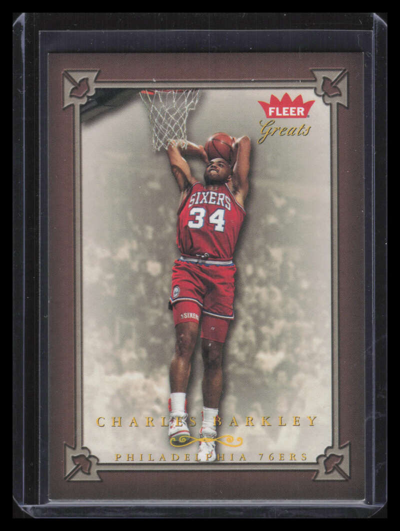 2004-05 Greats of the Game Promo NNO Charles Barkley 92/3400