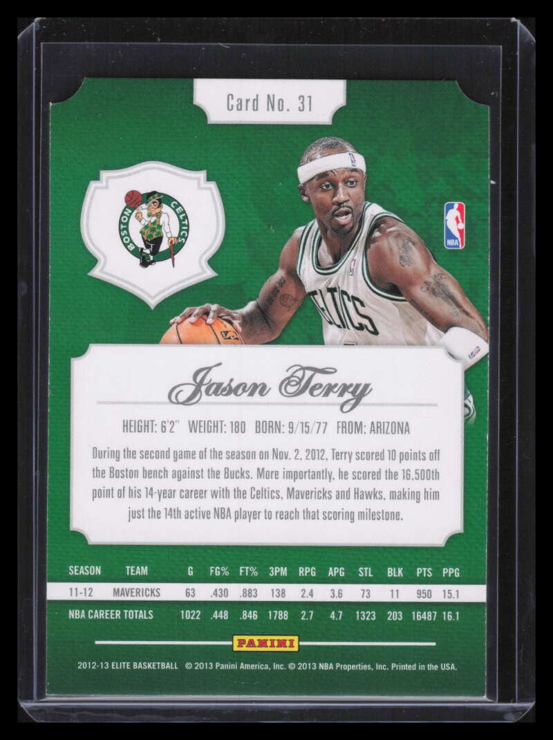 2012-13 Elite Status Gold 31 Jason Terry 7/24