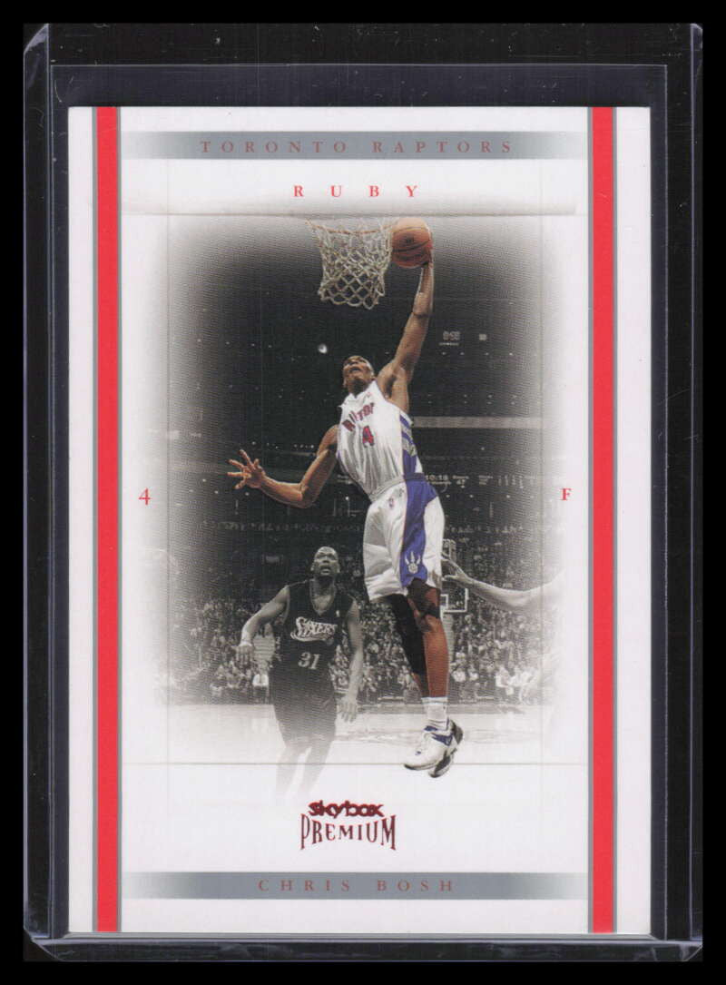 2004-05 SkyBox Premium Ruby 68 Chris Bosh 51/75