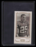 2009 Topps Mayo Mini Red Harvard Back 141 Justin Fargas 15/25