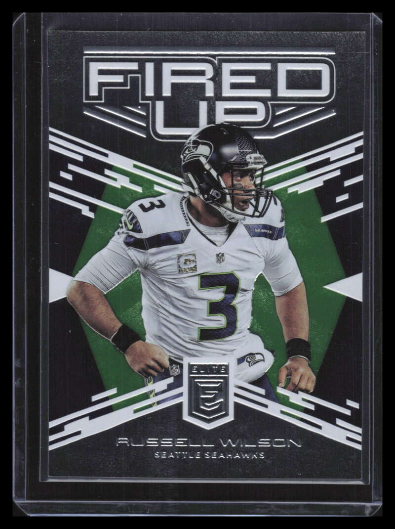 2017 Elite Fired Up 12 Russell Wilson 113/299