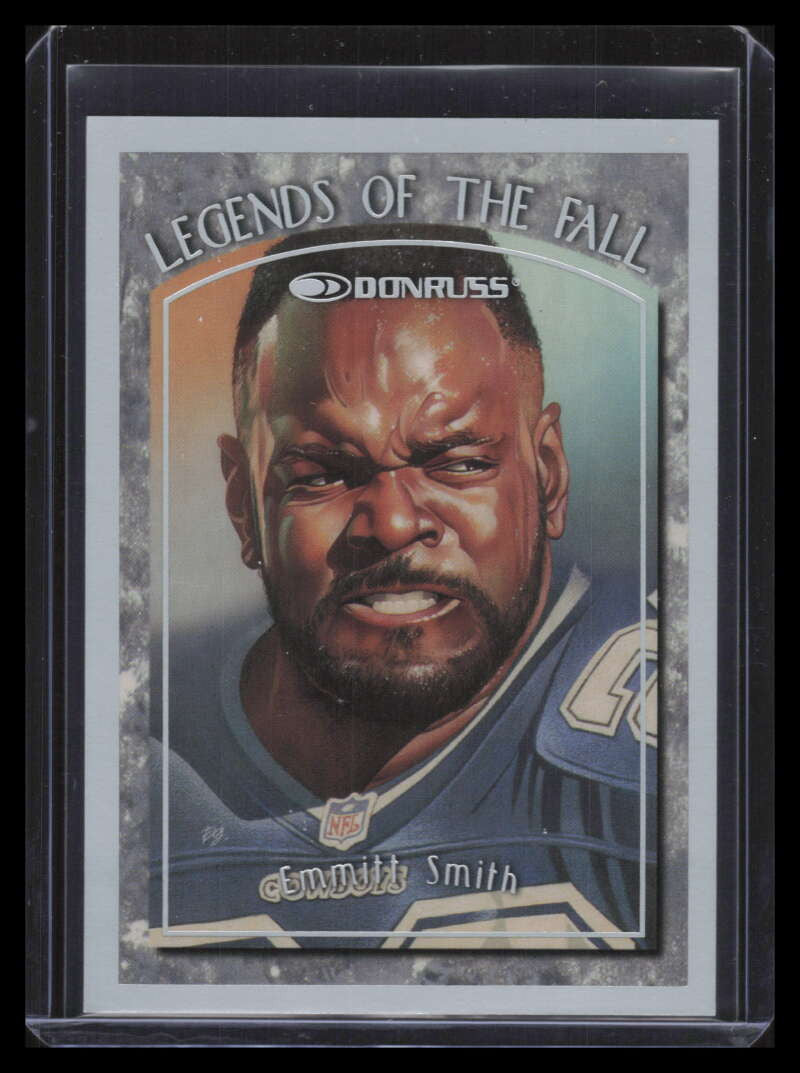1997 Donruss Legends of the Fall 5 Emmitt Smith 6367/10000