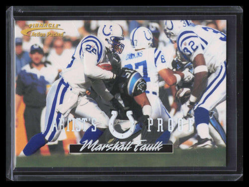 1996 Action Packed Artist's Proofs 53 Marshall Faulk