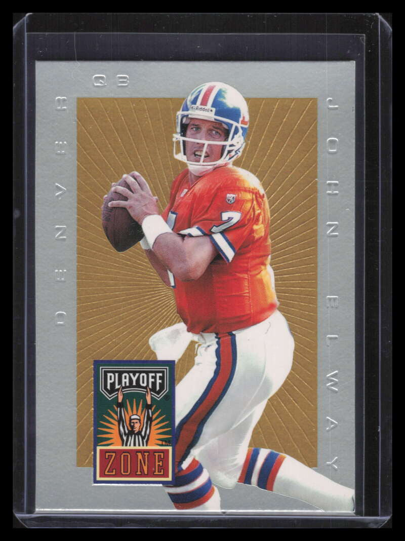 1996 Playoff Trophy Contenders Playoff Zone 3 John Elway
