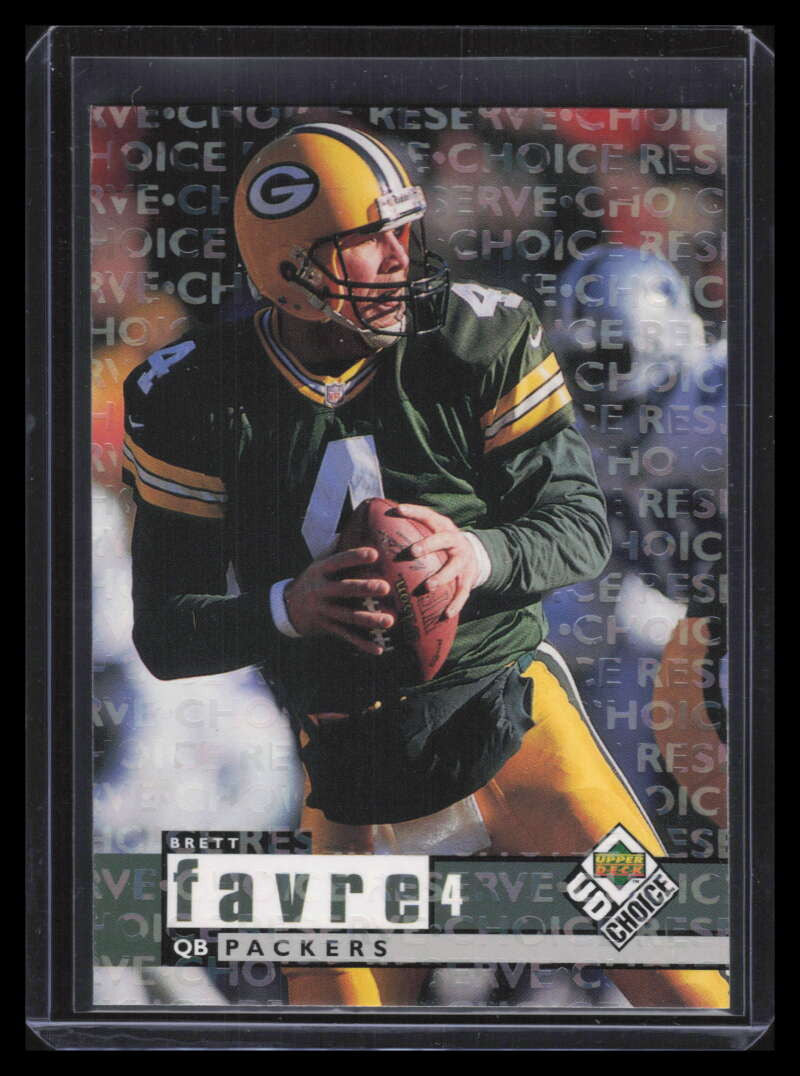 1998 UD Choice Choice Reserve 64 Brett Favre