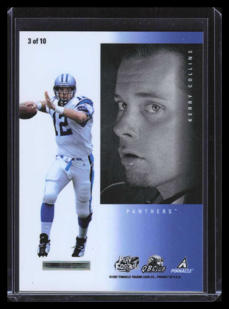 1997 Pinnacle Team Pinnacle Mirrors 3 Kerry Collins Mark Brunell ID: 123256