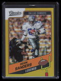 2021 Classics Premium Edition Timeless Tributes Gold 106 Deion Sanders LEG 34/60