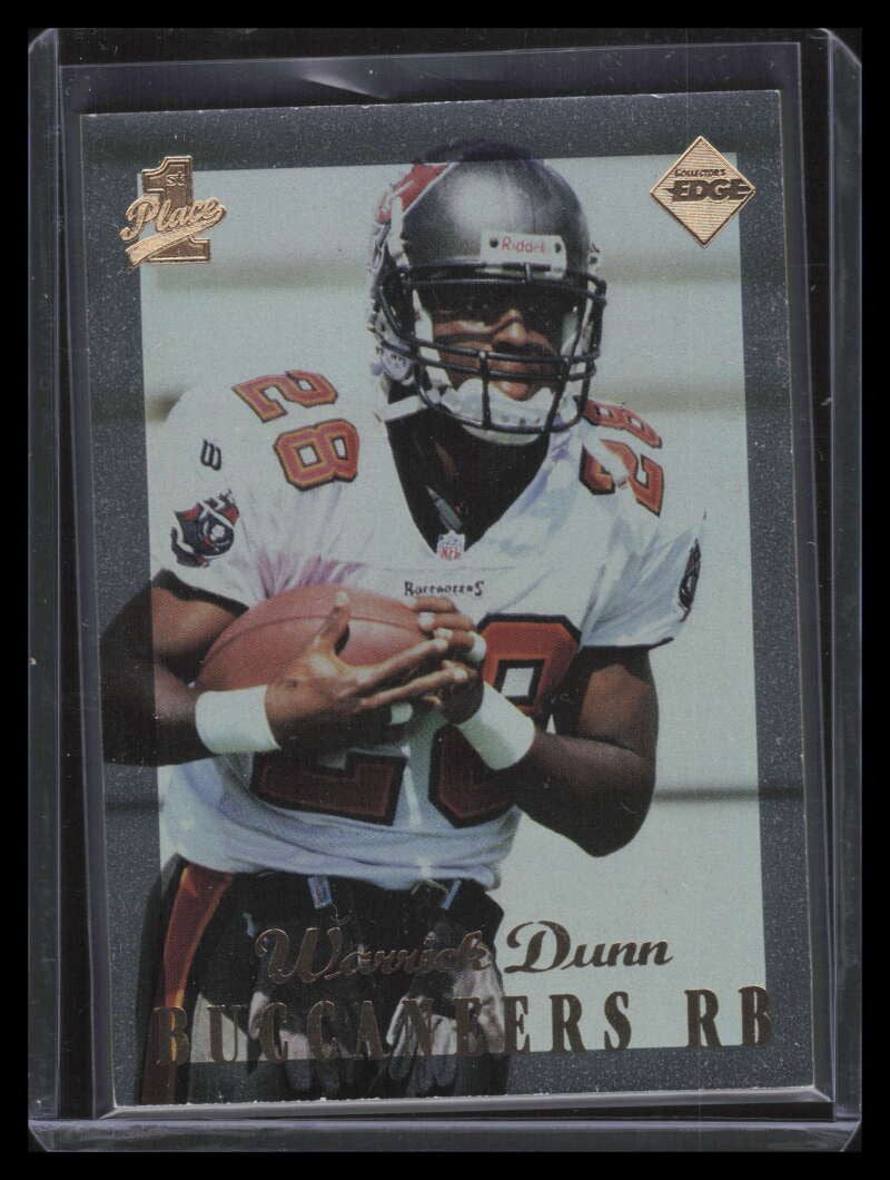 1998 Collector's Edge First Place 50-Point Silver 67 Warrick Dunn 40/125