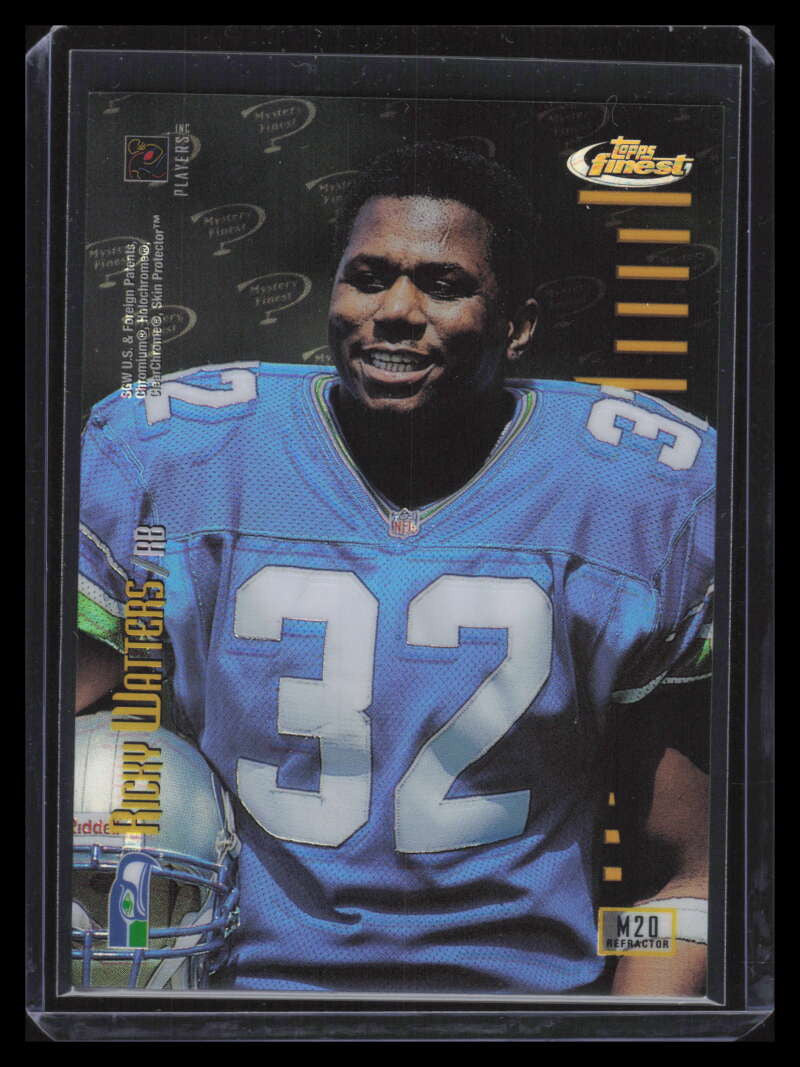 1998 Finest Mystery Finest 2 Refractor m20 Ricky Watters Terrell Davis