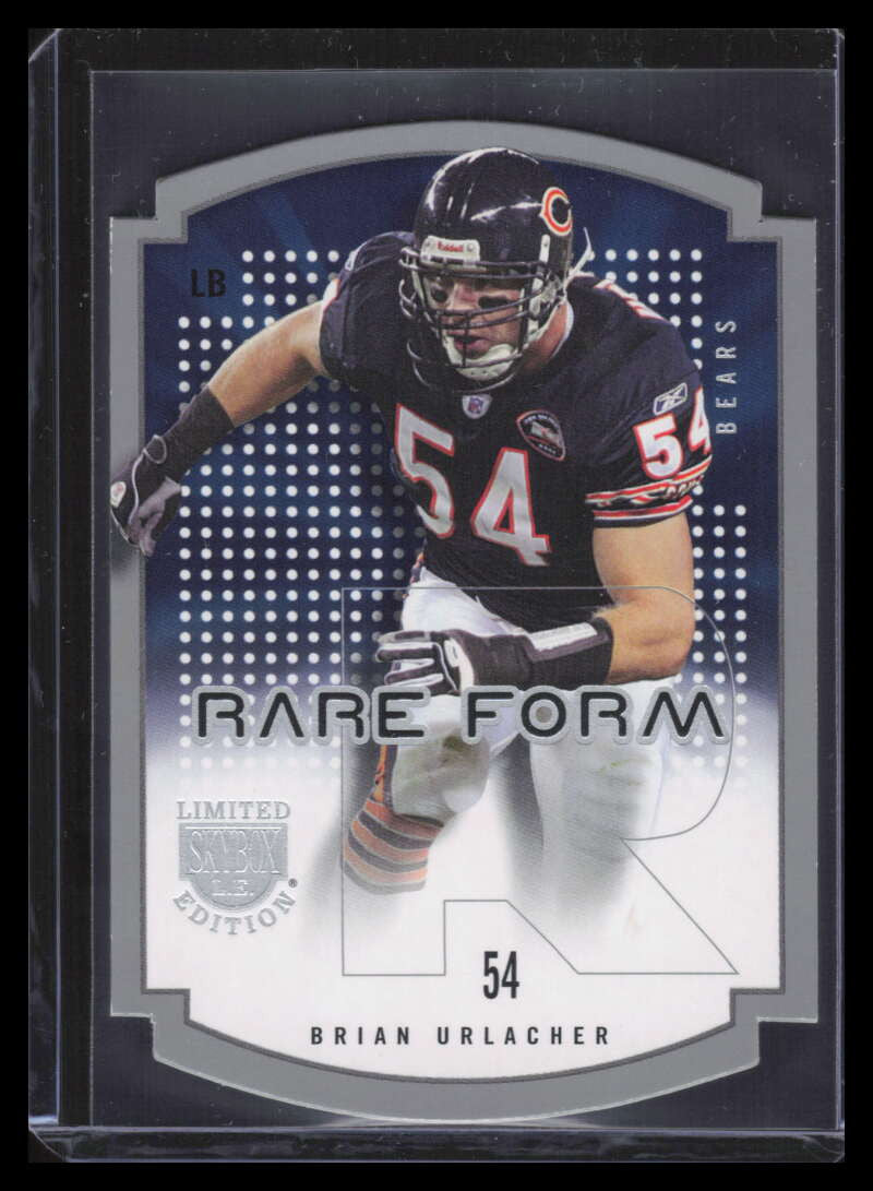 2003 SkyBox LE Rare Form 10 Brian Urlacher