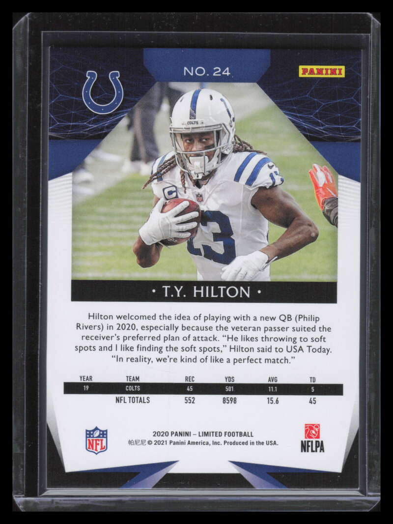 2020 Limited Holographic Spotlight 24 T. Y. Hilton 13/18