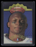 1998 Collector's Edge Advantage Livin' Large Holofoil 21 Eddie George /100