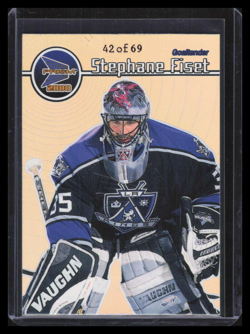 1999-00 Pacific Prism Premiere Date 66 Stephan Fiset 42/69