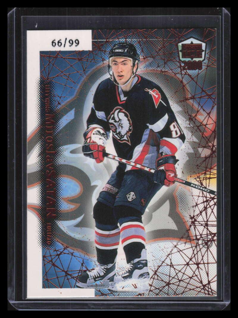 1999-00 Pacific Dynagon Ice Copper 33 Miroslav Satan 66/99