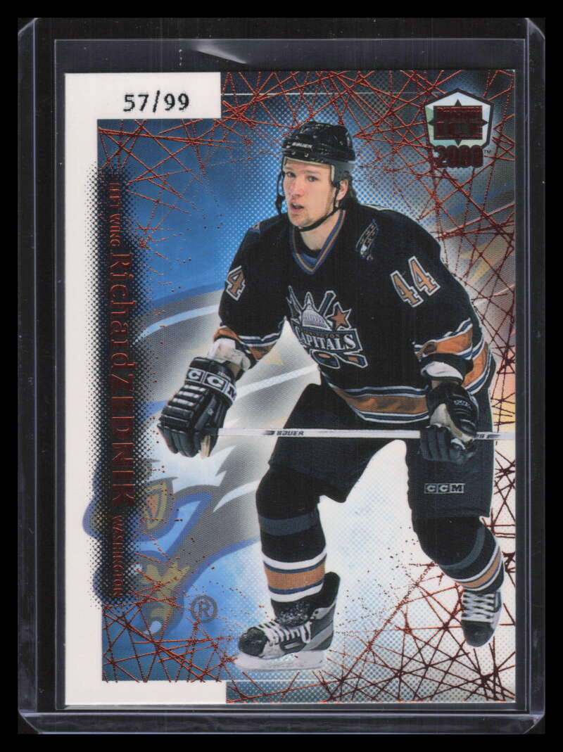 1999-00 Pacific Dynagon Ice Copper 206 Richard Zednik 57/99