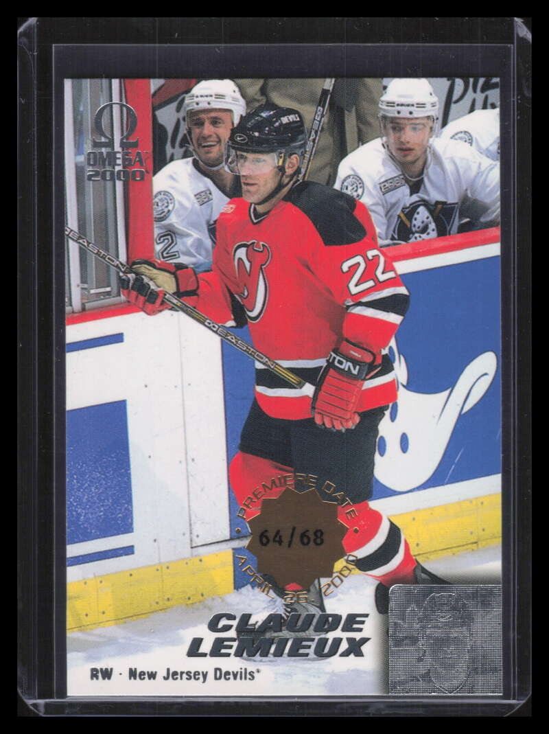 1999-00 Pacific Omega Premiere Date 137 Claude Lemieux 64/68