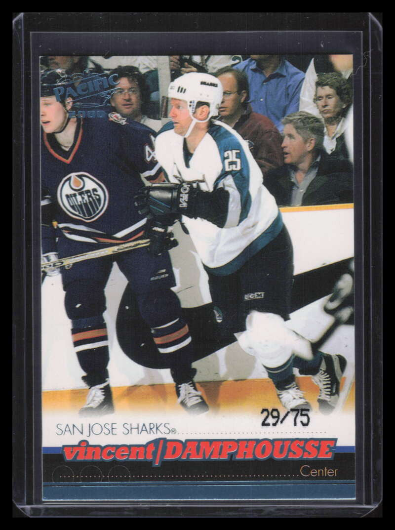 1999-00 Pacific Ice Blue 369 Vincent Damphousse 29/75