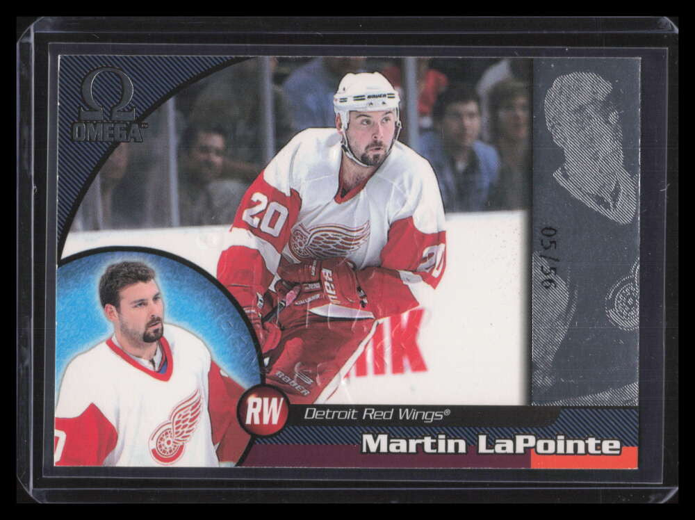 1998-99 Pacific Omega Opening Day Issue 81 Martin LaPointe 5/56